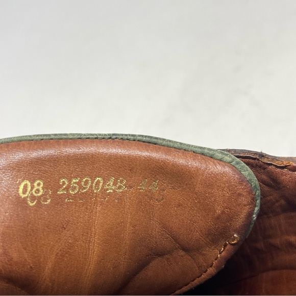 Ecco Fusion II Moc Toe Shoes Mens 10 EU 44 Brown Leather Lace Up Oxfords Casual main image 9